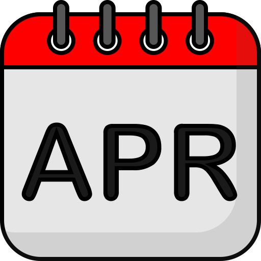 Calendar icon for April 2026