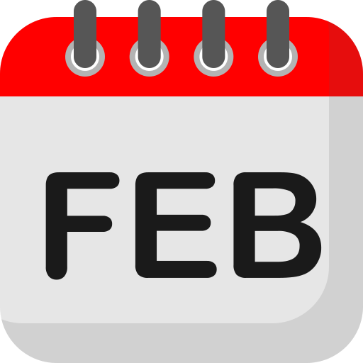 Calendar icon for February 2026