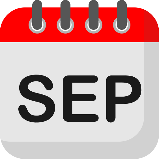Calendar icon for September 2026