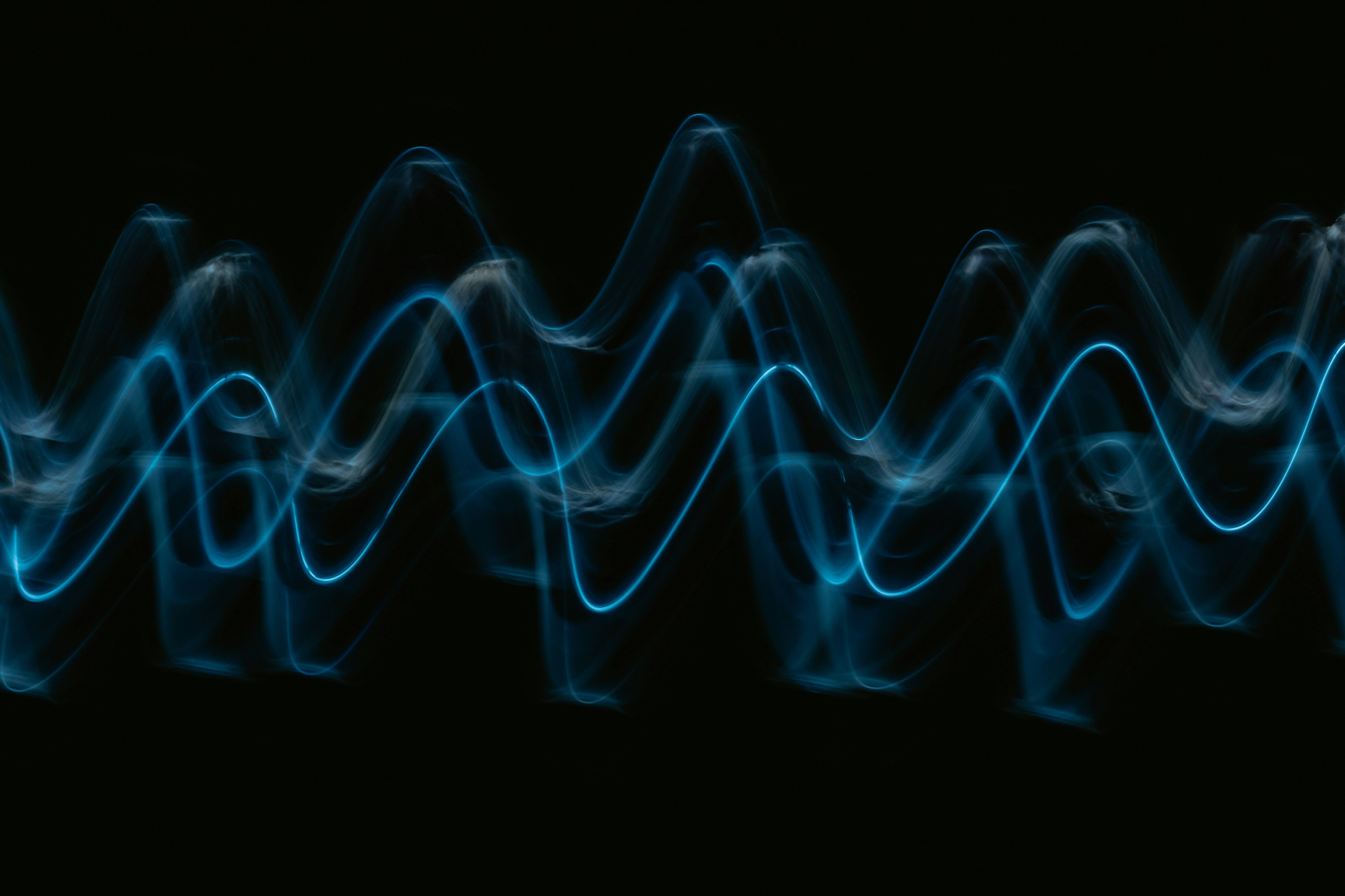 Sound waves for pronunciation exercises